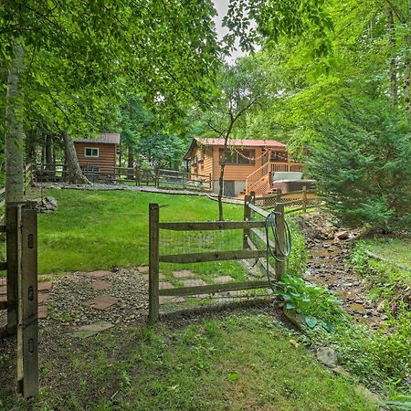 Vintage Creekside Cottage With Hot Tub And Grill! Maggie Valley Exterior foto